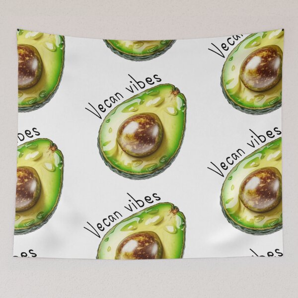Item preview, Yummy Avocado: Vegan Vibes designed and sold by Anastasiia Yurevych.