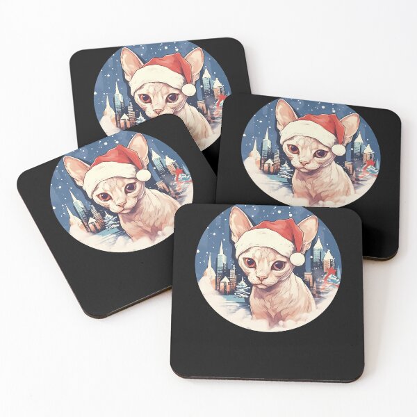 Item preview, Devon Rex Cat Xmas, Love Cats designed and sold by Logiamerch.