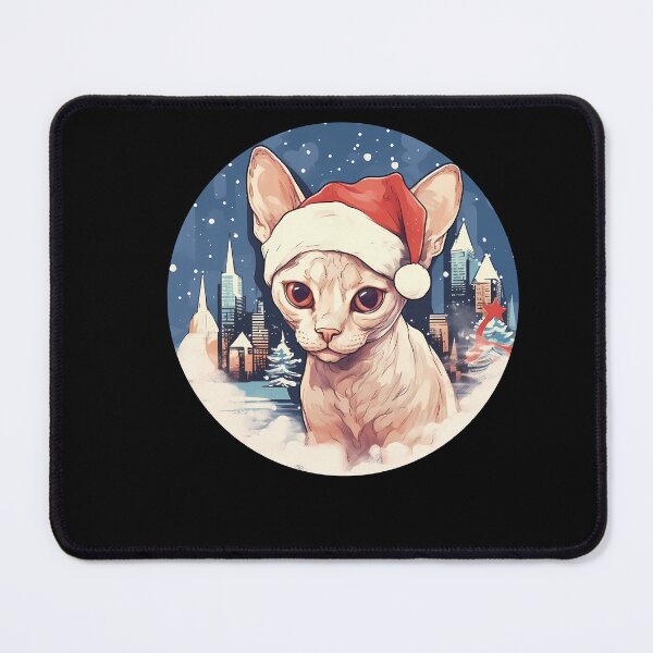 Item preview, Devon Rex Cat Xmas, Love Cats designed and sold by Logiamerch.