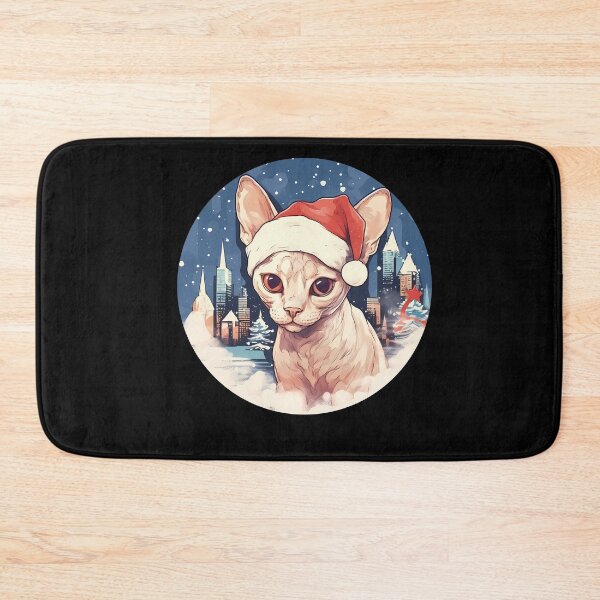 Item preview, Devon Rex Cat Xmas, Love Cats designed and sold by Logiamerch.