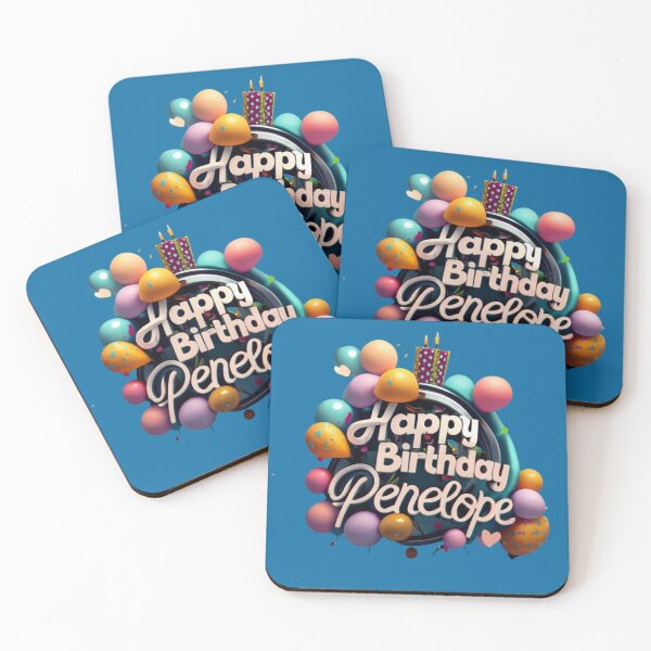 Item preview, Penelope's Joyful Birthday Celebration Art designed and sold by hiddenlink.