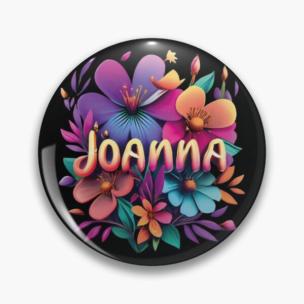 Item preview, Unique colorful name Joanna designed and sold by LuckyFamily.