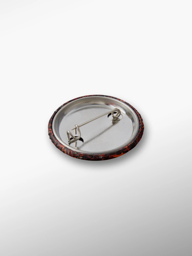 Thumbnail 2 of 3, Pin, Digital Code Abstract Pattern designed and sold by SideSignal.