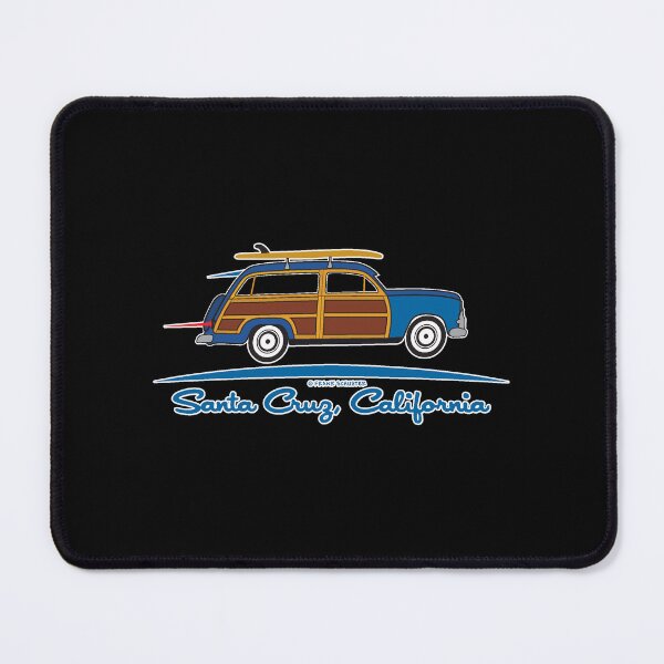 Item preview, Woody Woodie Gone Surfing Santa Cruz California Sticker Lite Flipped designed and sold by Frank Schuster.