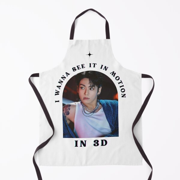 Item preview, Jungkook in motion (white/light colors) designed and sold by DearRobin.