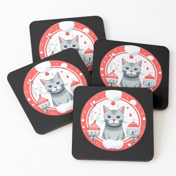 Item preview, Navidad del gato Mau egipcio, amor a los gatos designed and sold by Logiamerch.