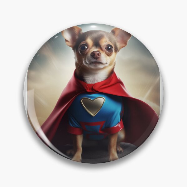 Item preview, Superhero Chihuahua designed and sold by VigorVilla.