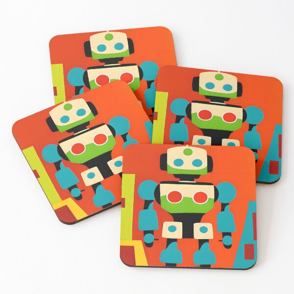 Item preview, The robot uprising is here, and it’s surprisingly colourful designed and sold by ObliqArtworks.