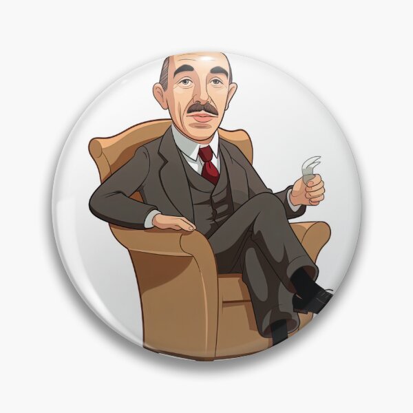 Item preview, John Maynard Keynes | cute style designed and sold by ComicsFactory.