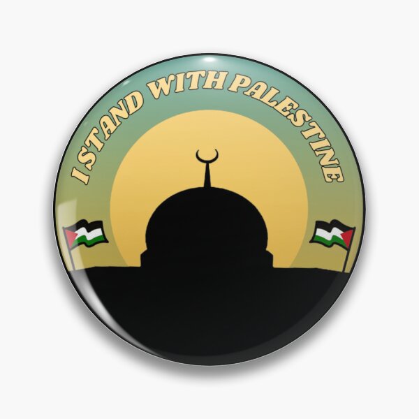 Item preview, "I Stand with Palestine" designed and sold by Stickers for Social Change.