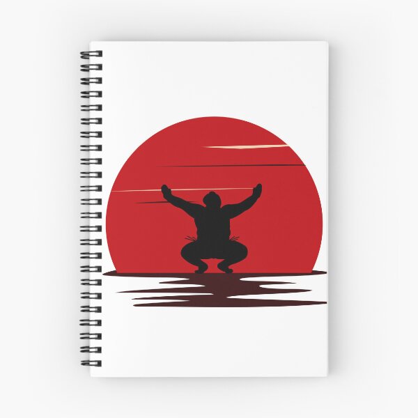 Item preview, Sumo - Red Sun Sumo Man designed and sold by SnugsNSnugs.