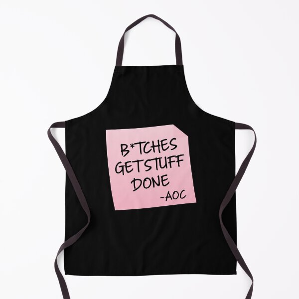 Item preview, Bitches Get Stuff Done AOC Quote Pink  designed and sold by mariejosee22.