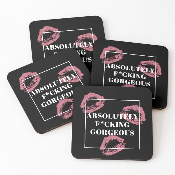Item preview, Absolutely F*cking Gorgeous - Chic Sticker designed and sold by SlickCity.