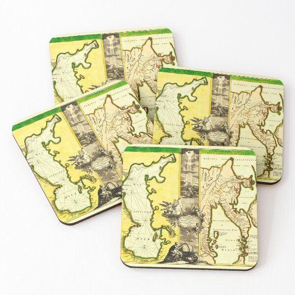 Item preview, Caspian Sea and Kamchatka designed and sold by Francespoppy.