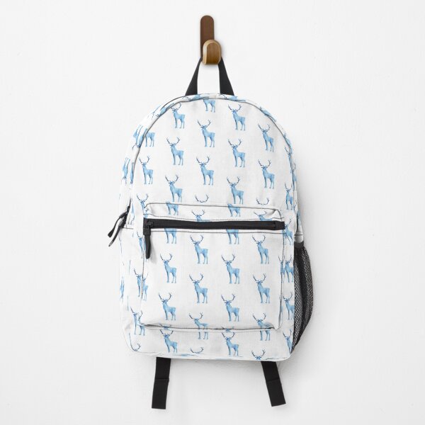Item preview, Ice Blue Low Poly Reindeer designed and sold by shaldesign.