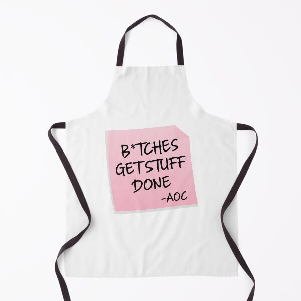 Item preview, Bitches Get Stuff Done AOC Quote Pink  designed and sold by mariejosee22.