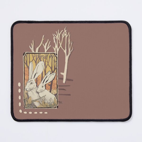 Item preview, Vintage illustration tshirt, rabbits in magic forest designed and sold by CvetulkaFamily.