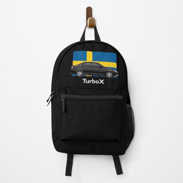 Item preview, Saab 93 Turbo X Aero Illustration Swedish Flag designed and sold by blackdogshop.