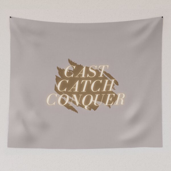 Item preview, cast catch conquer fishing designed and sold by BreadnButter97.