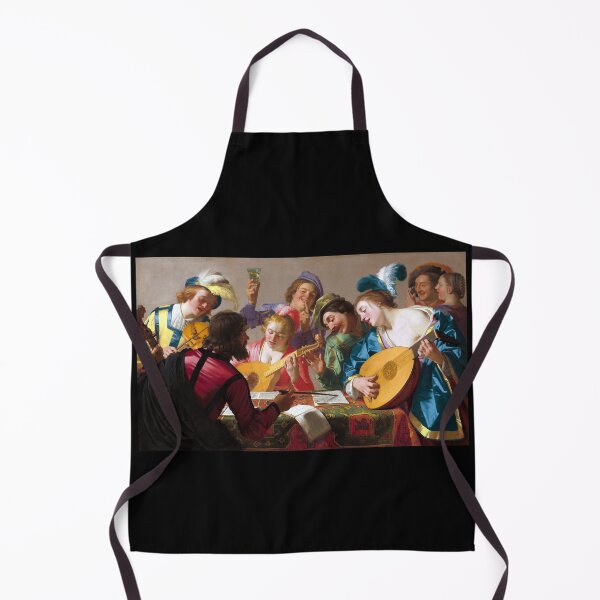 Item preview, The Concert, Group of Musicians Rehearsing 1623 Gerrit van Honthorst designed and sold by RocketshipRetro.
