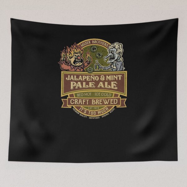 Item preview, Miser Brothers Jalepeno and Mint Ale designed and sold by kg07.