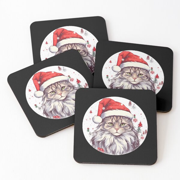 Item preview, Maine Coon Cat Xmas, Love Cats designed and sold by Logiamerch.