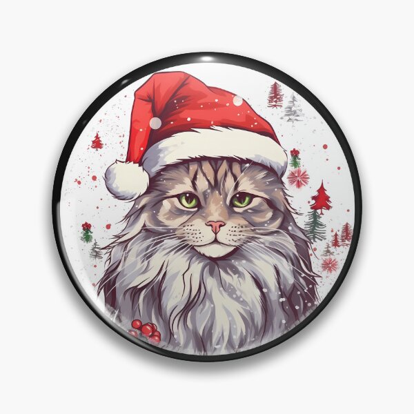 Item preview, Maine Coon Cat Xmas, Love Cats designed and sold by Logiamerch.