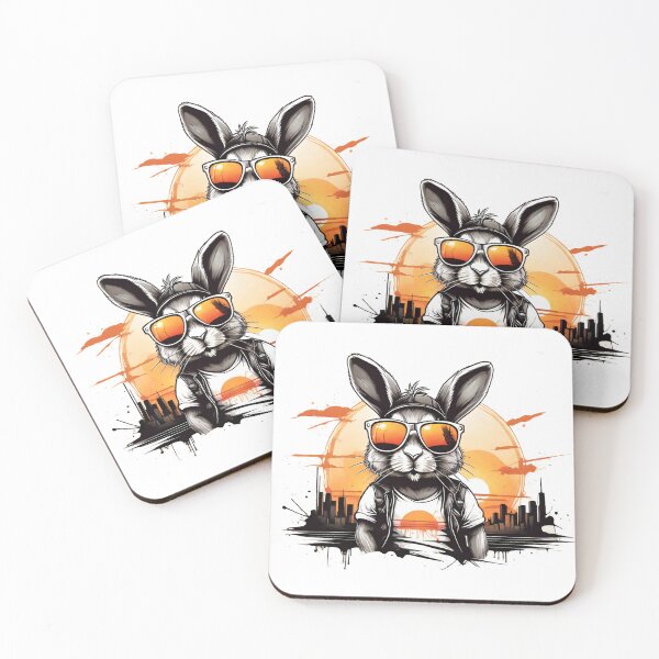 Item preview, Vintage Sunset's Bunny Vibe designed and sold by Mechanical-Artt.
