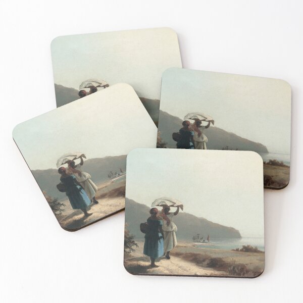 Item preview, Camille Pissarro, Two Women Chatting by the Sea designed and sold by Suzana Djordjevic.