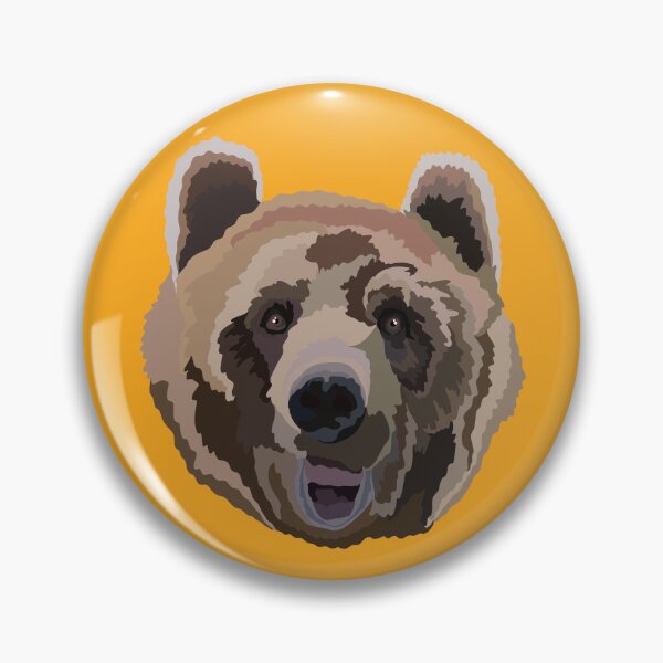 Item preview, B is for Brown Bear ,Brown Bear – Powerful and Majestic Forest Mammal Illustration designed and sold by PrettylittlepastelUk.
