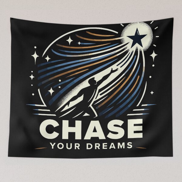 Item preview, Chase Your Dreams Star Comet T-Shirt Design designed and sold by RyanBelandres.