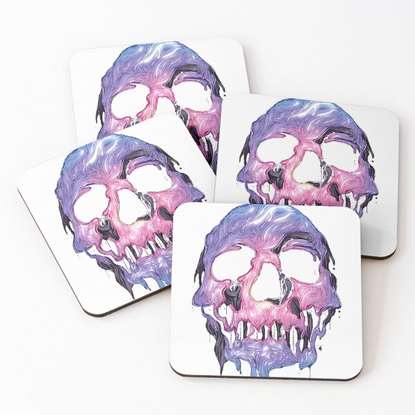 Item preview, Dripping Liquid Skull designed and sold by Psyche-Lab.