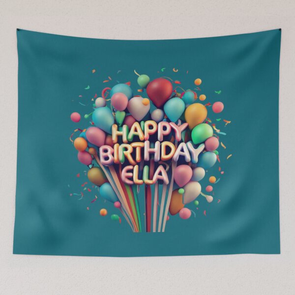 Item preview, Ella's Enchanting Birthday Celebration Art designed and sold by hiddenlink.