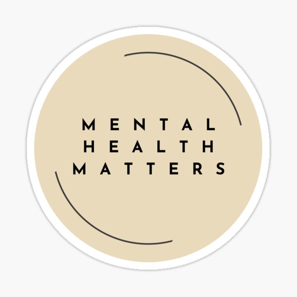 Artikel-Vorschau von Logo für psychische Gesundheit, designt und verkauft von allyiscoral.