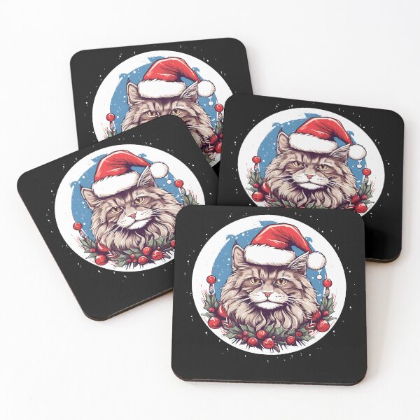 Item preview, Maine Coon Cat Xmas, Love Cats designed and sold by Logiamerch.