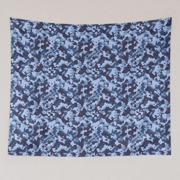 Item preview, Blue urban military camouflage designed and sold by Burn38.