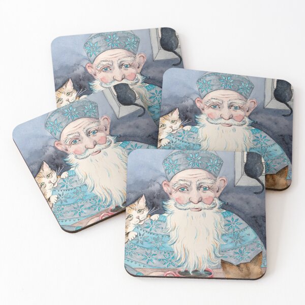 Item preview, Santa Claus and the Cats designed and sold by Marianne Elvan Barfoed.