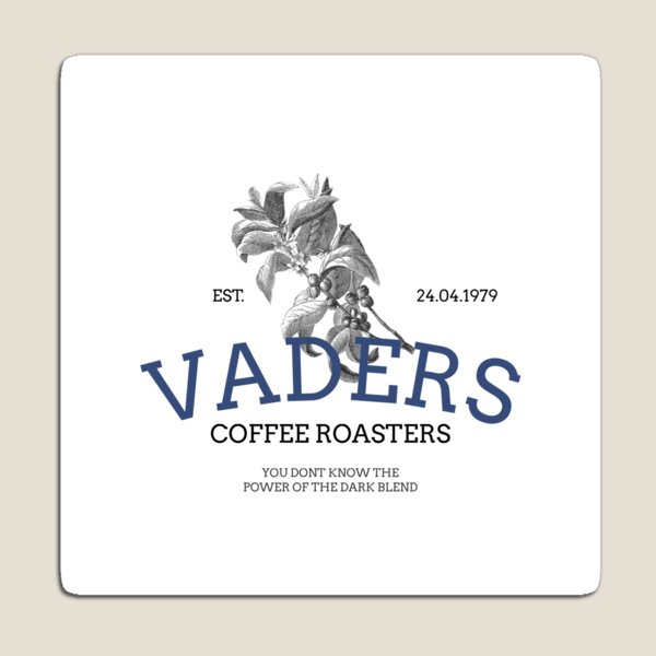 Vista previa del artículo con la obra «café vaders», diseñado y vendido por LoveLaurenXxx.