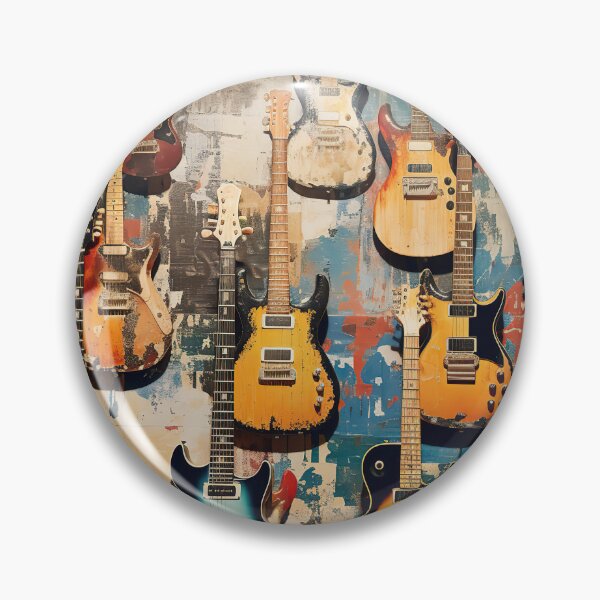 Item preview, Electric guitars collage  designed and sold by Inktown.