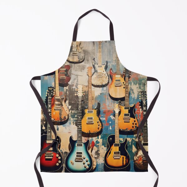 Item preview, Electric guitars collage designed and sold by Inktown.