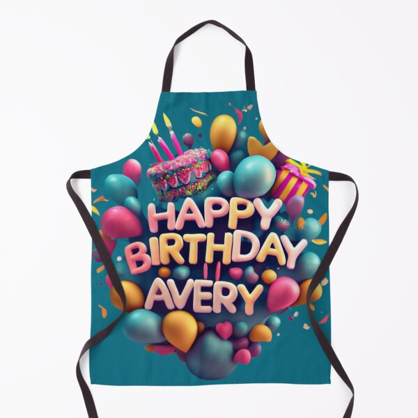 Item preview, Avery's Wonderful Birthday Celebration Art designed and sold by hiddenlink.