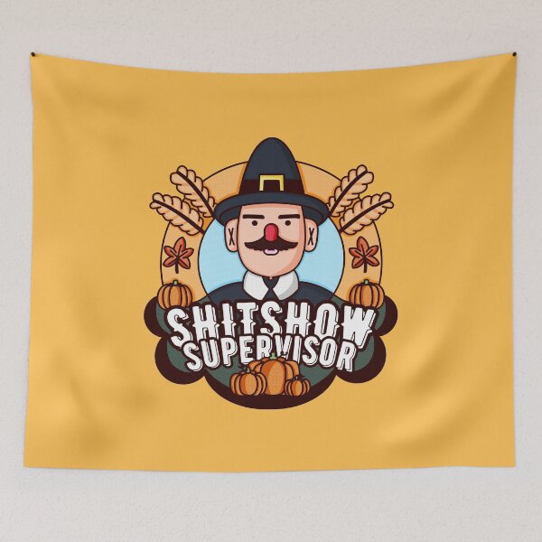 Item preview, Pilgrim, Shitshow Supervisor designed and sold by Give Me that Pencil.
