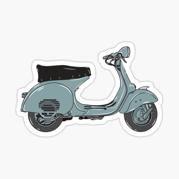 Mopeds Stickers for Sale