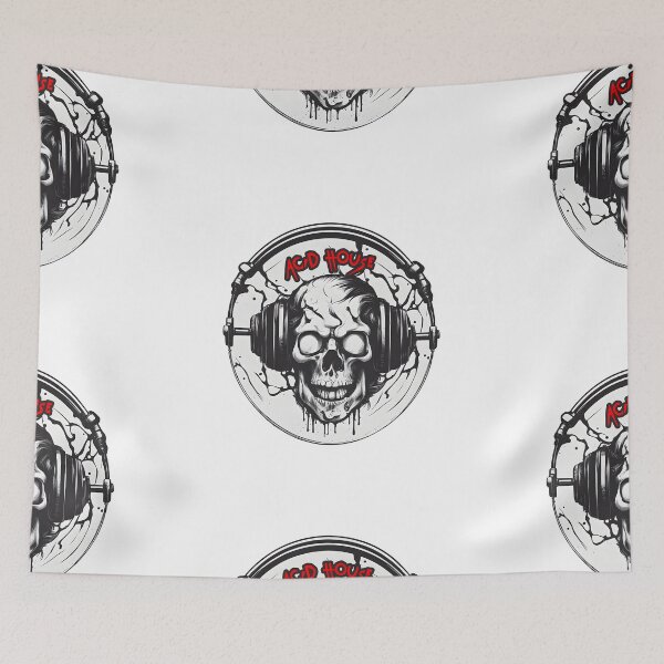Item preview, Acid House Skull designed and sold by Designorigin.
