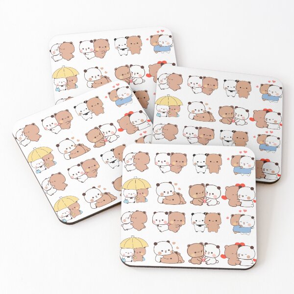 Aperçu de l'œuvre Ours Bubu Dudu et panda créée et vendue par sch-designer.