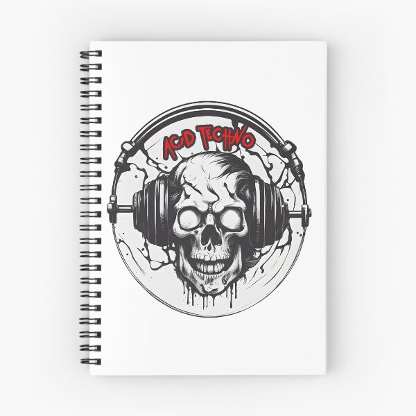 Item preview, Acid Techno Skull designed and sold by Designorigin.