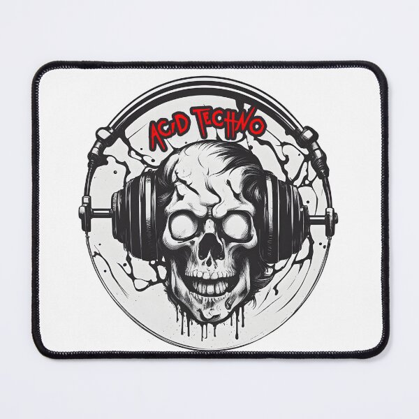Item preview, Acid Techno Skull designed and sold by Designorigin.