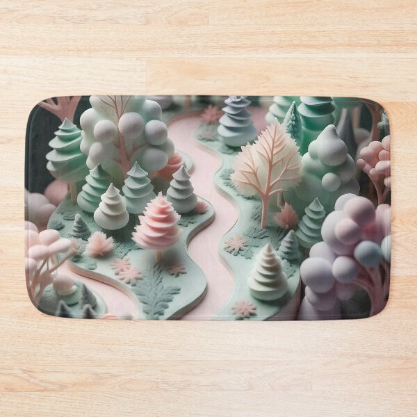 Item preview, Pastel wild forest in 3D, part 6 designed and sold by My-fake-places.