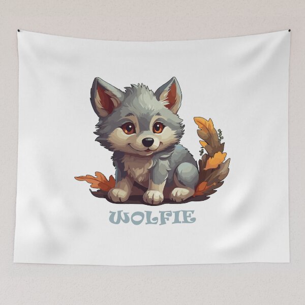 Item preview, Cute Wolf designed and sold by Jeylushop.
