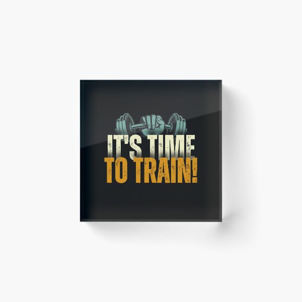 Item preview, It's time to train! Gym: Fueling the Fitness Lifestyle and Wellness Journey,vintage gym designed and sold by metacollection.